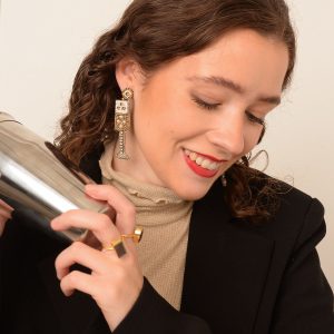 6962-GOLD-CHAMPAGNE-DROP-EARRINGS