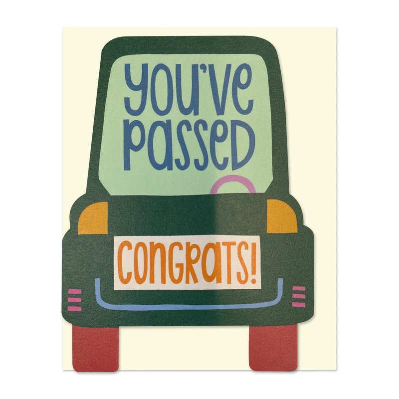 You’ve Passed Congrats!