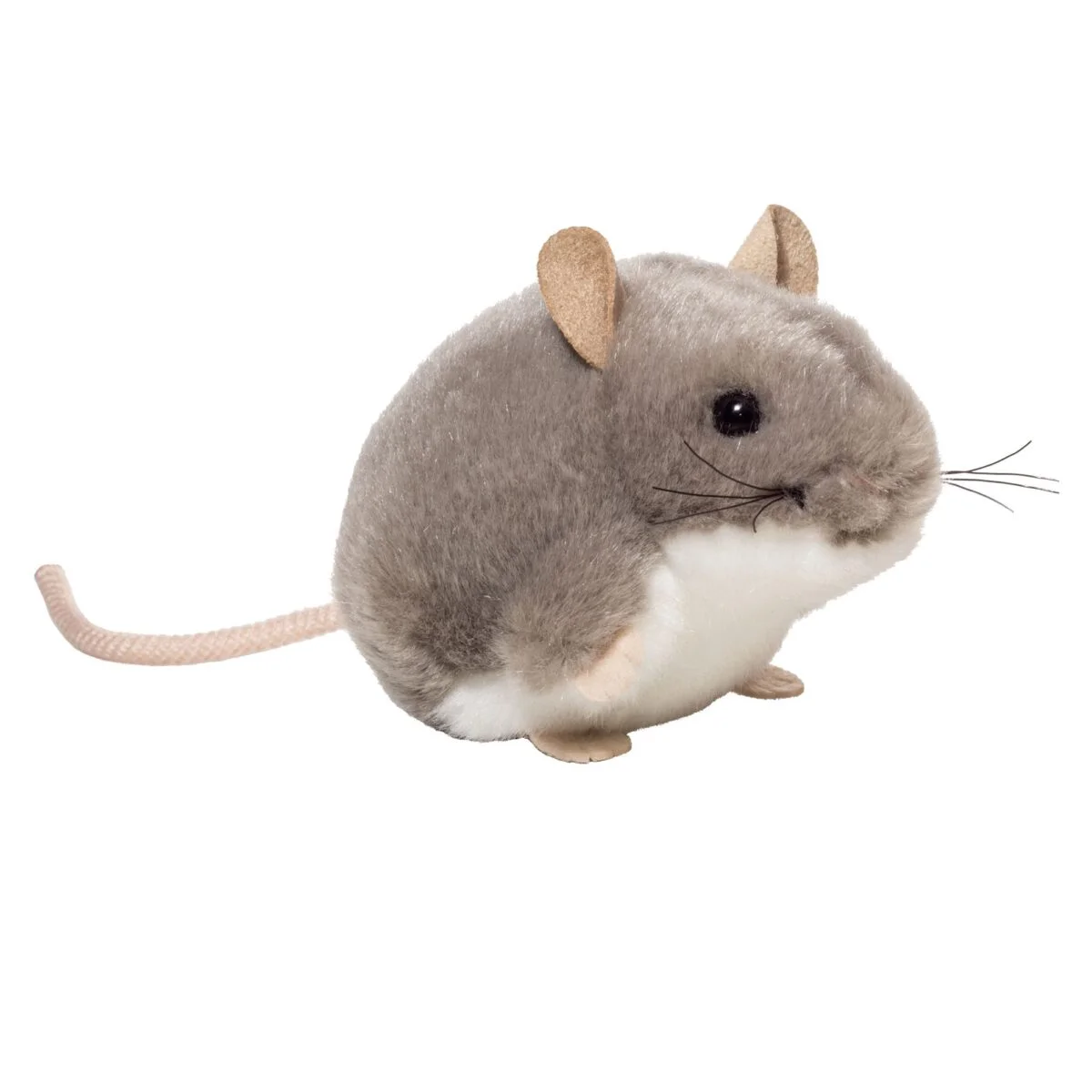 Hermann Mouse Grey/white Sitting Cuddly Plush Soft Toy
