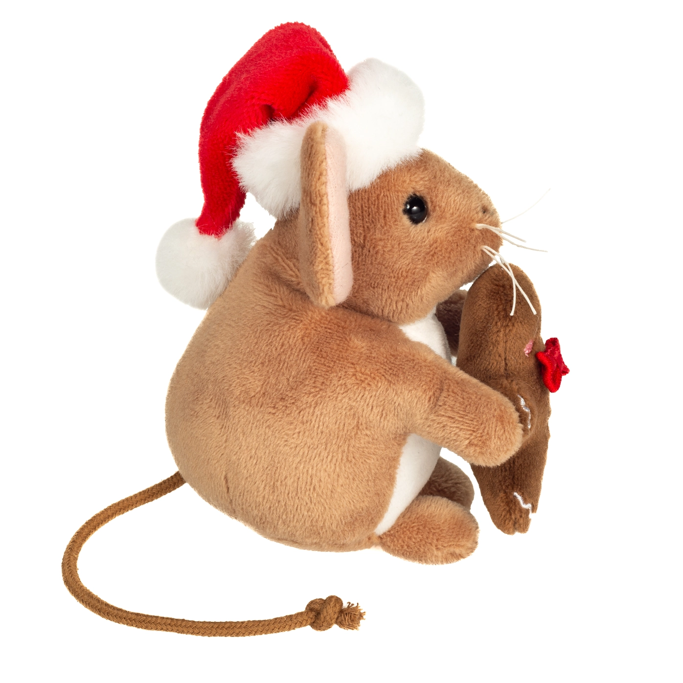 Christmas Mouse with Gingerbread Man 11 cm1-min