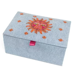 DENIM SUN FACE JEWELLERY BOX-min