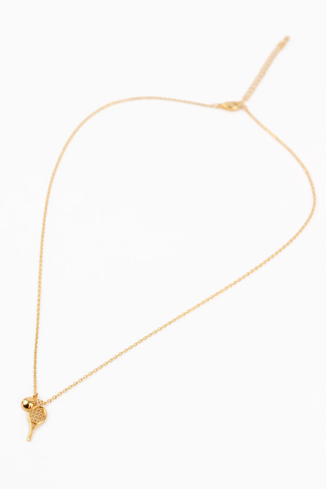 GOLD TENNIS RACKET AND BALL NECKLACE1-min (1)