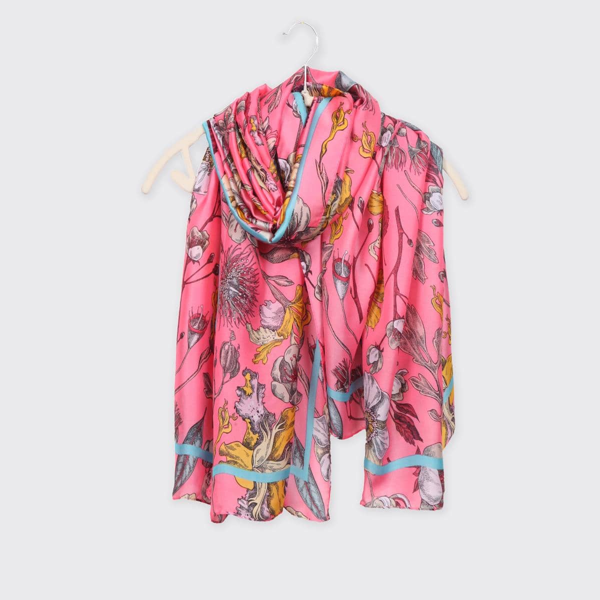 Florencia Long Scarf-Pink
