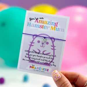 Hamster Mum Charm Bracelet-min