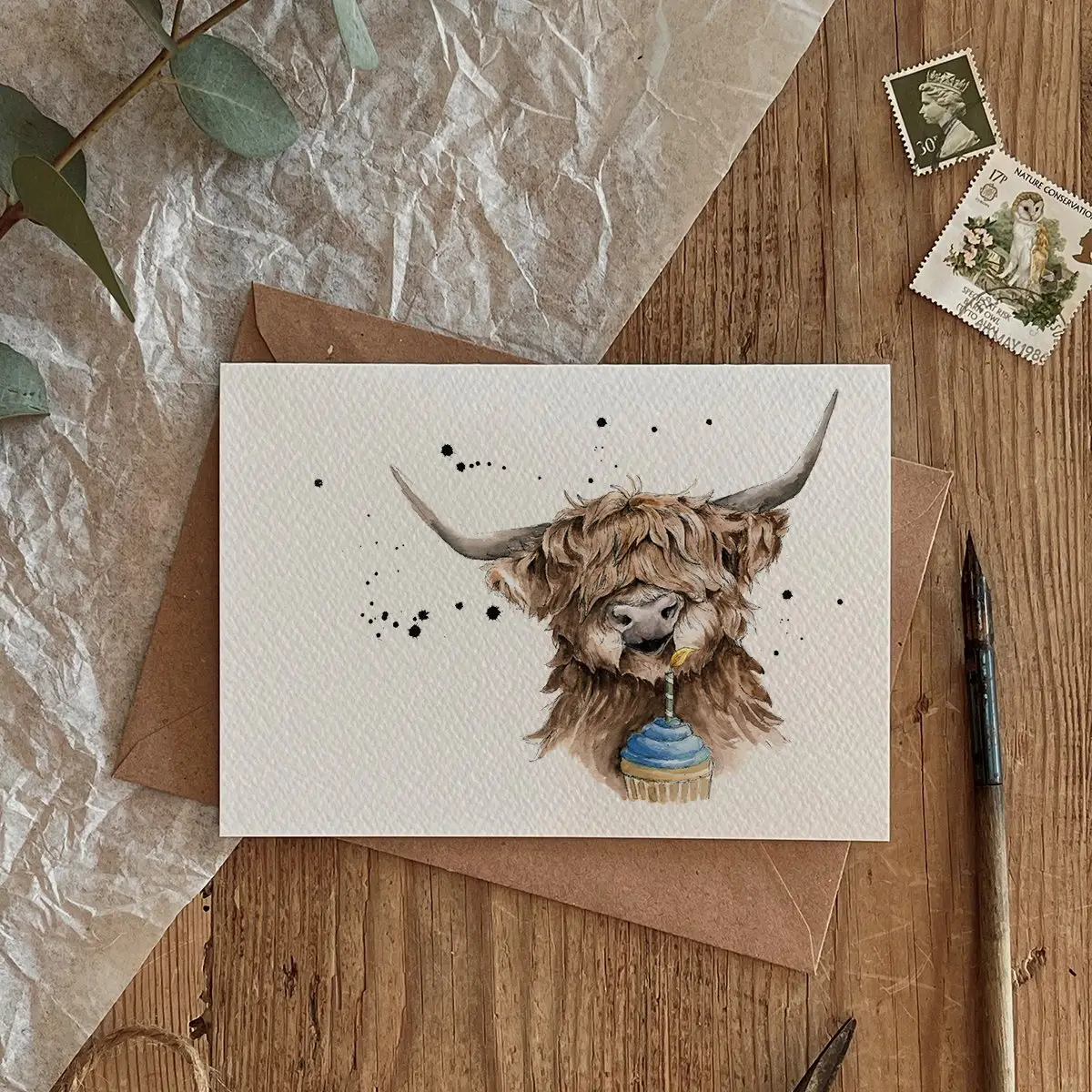 Hilda Highland Card