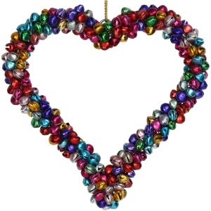 MAS7152-Ornament-Bells-Heart-Metal-Multi-14cm