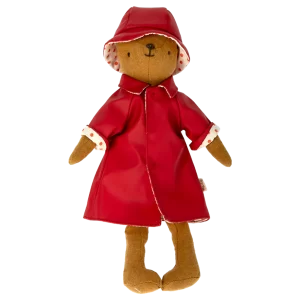 Rain coat w. hat, Teddy mum2