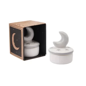 Send With Love Ceramic Moon and Stars Trinket Po-min