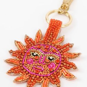Sun Face Keyring-min