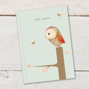 Wise Words Owl & Bees -min