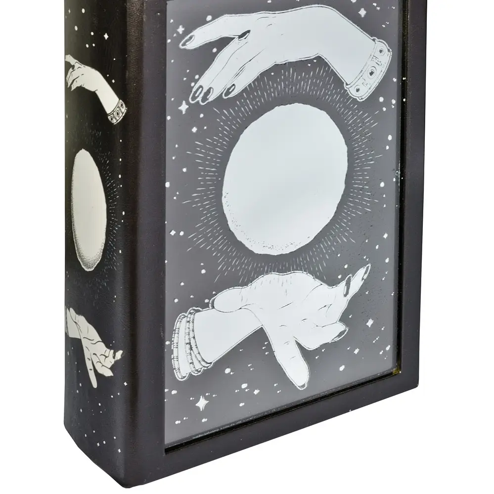 Mirrored Crystal Ball Storage Book Box