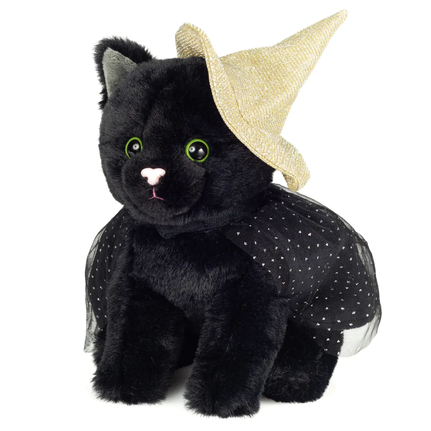 Teddy Hermann Halloween Cat 20 cm – Plush Toy