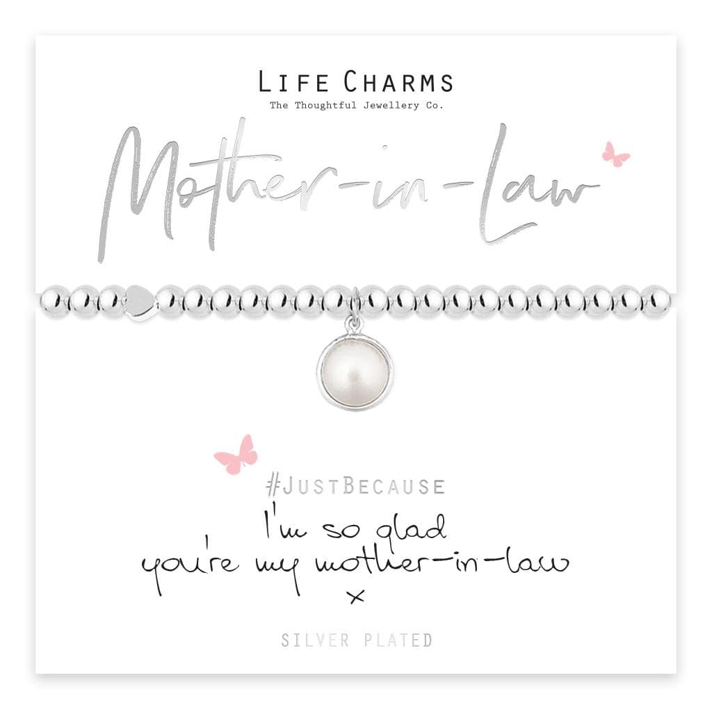 Life Charms I’m So Glad You’re My Mother-In-Law Bracelet