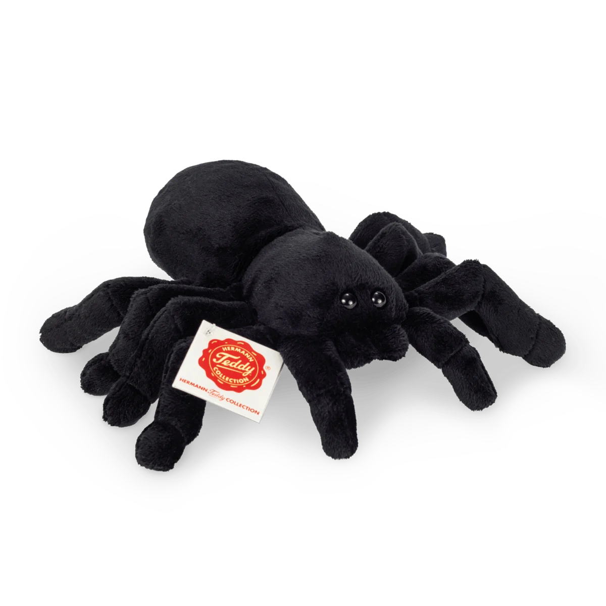 Hermann Spider Black Sitting Cuddly Plush Soft Toy